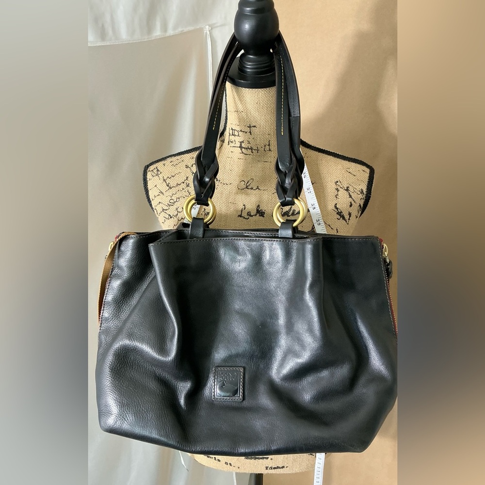 Authentic Dooney & Bourke Black Leather Women's Bag
